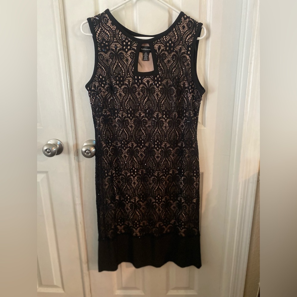 Elegant Black Lace Dress